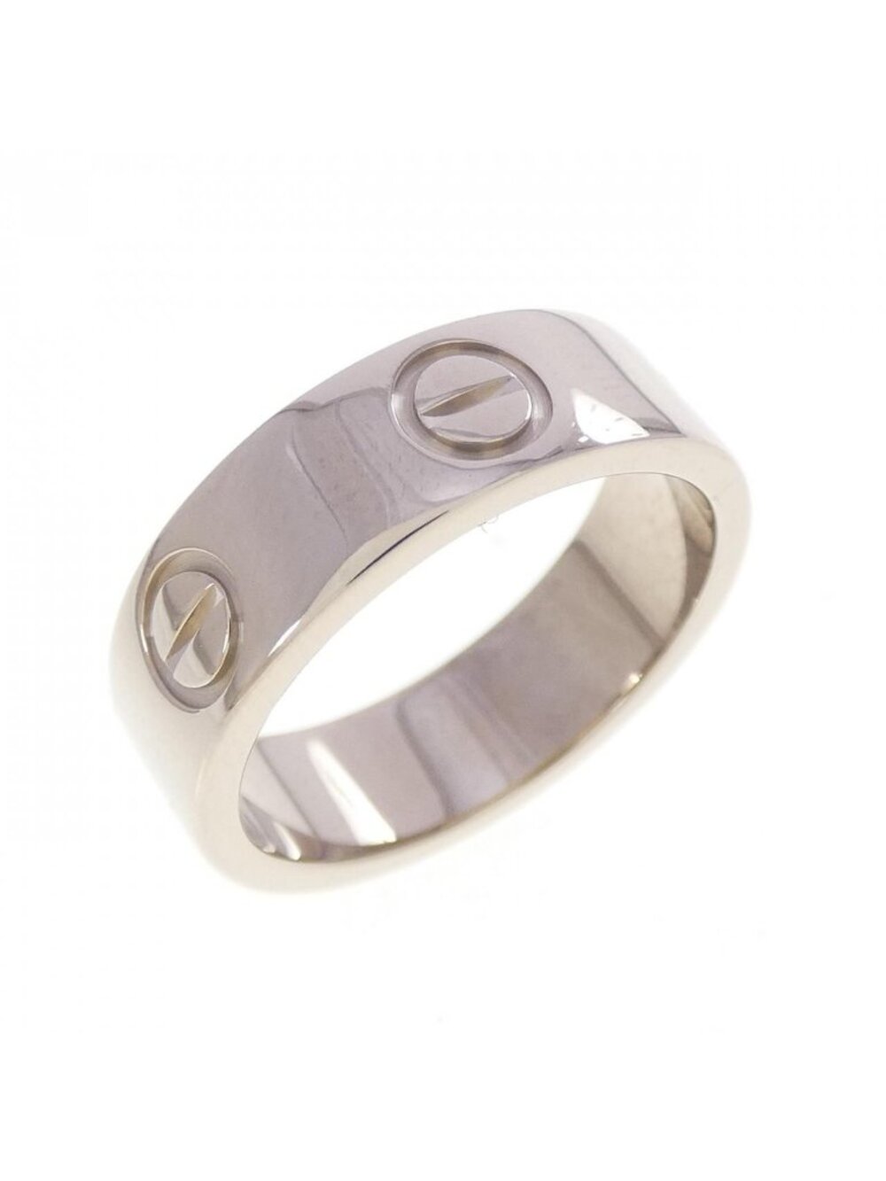 Cartier Love Ring White Gold